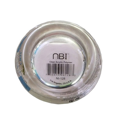 پودر کاشت ناخن ان بی آی مدل clear وزن 28 گرم